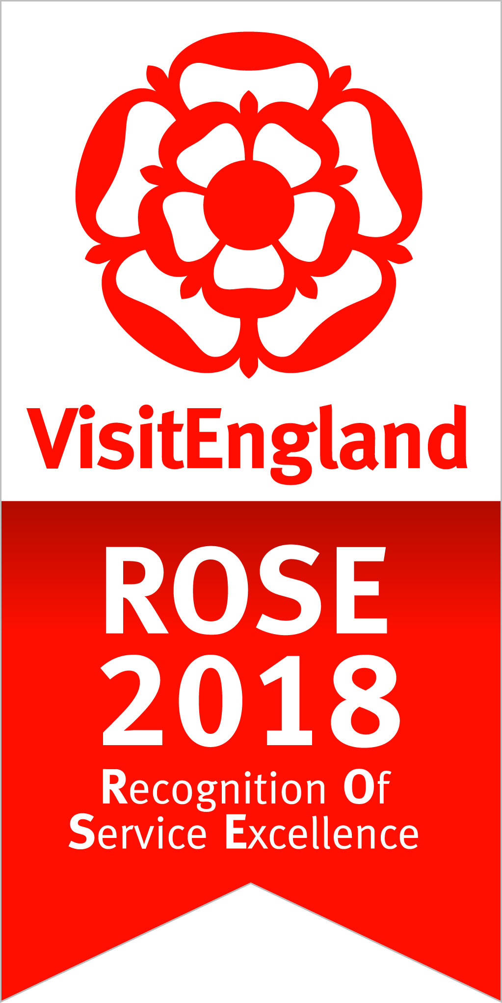 Visit England - Rose Award Winner